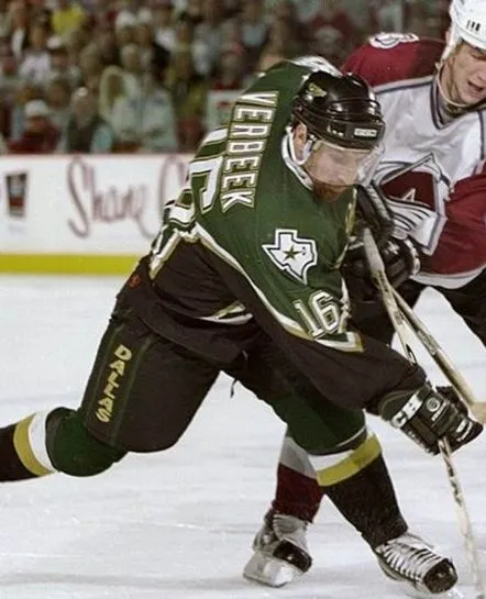 PAT VERBEEK Dallas Stars 1997 CCM Throwback Away NHL Hockey Jersey 