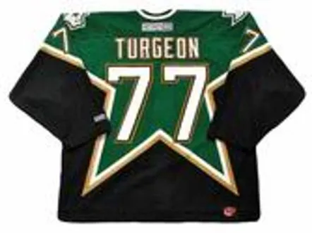 PIERRE TURGEON Dallas Stars 2003 CCM Throwback NHL Hockey Jersey 