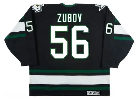 SERGEI ZUBOV Dallas Stars 1996 Away CCM Throwback NHL Hockey Jersey 