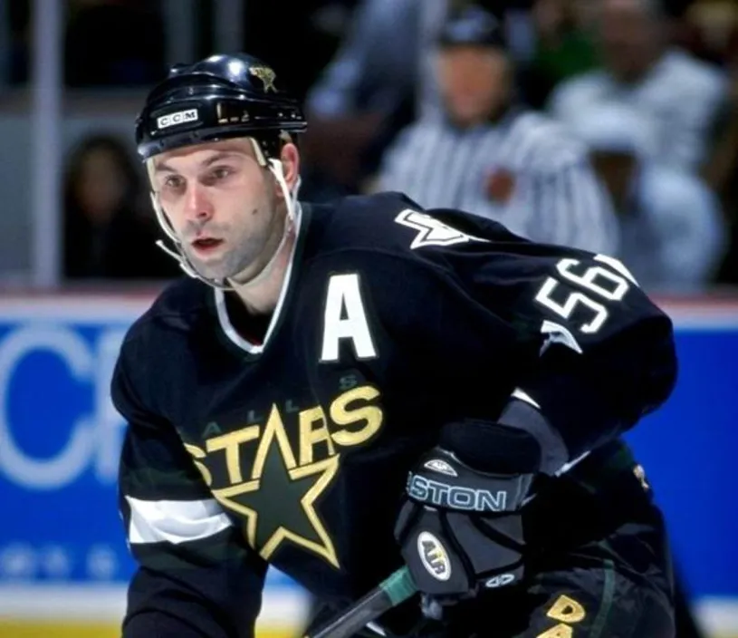 SERGEI ZUBOV Dallas Stars 1996 Away CCM Throwback NHL Hockey Jersey 