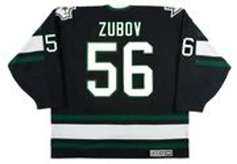 SERGEI ZUBOV Dallas Stars 1996 Away CCM Throwback NHL Hockey Jersey 