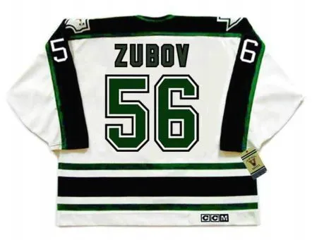 SERGEI ZUBOV Dallas Stars 1996 Home CCM Throwback NHL Hockey Jersey 