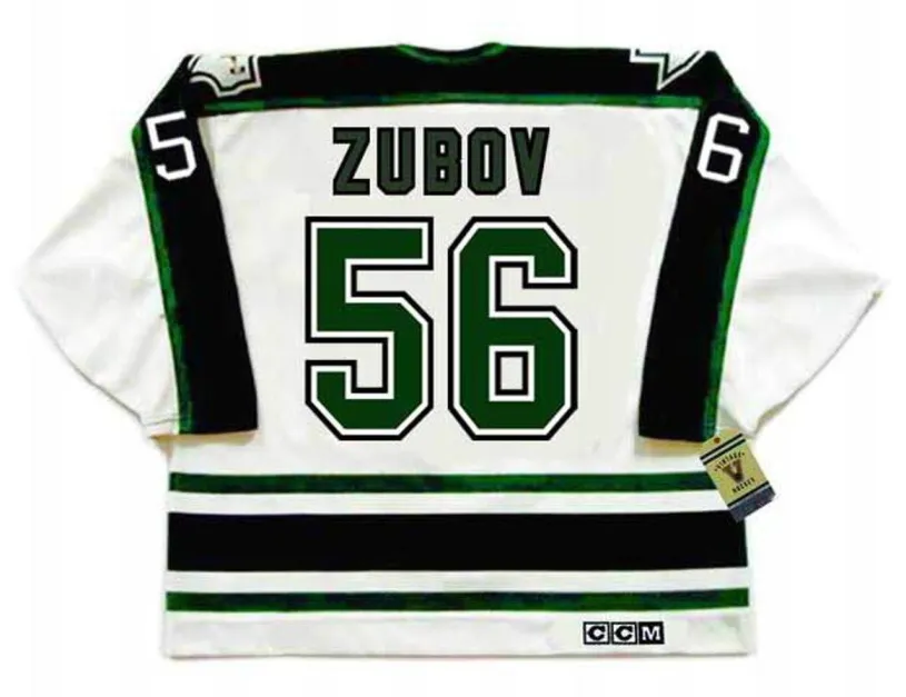 SERGEI ZUBOV Dallas Stars 1996 Home CCM Throwback NHL Hockey Jersey 