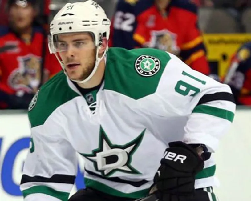 TYLER SEGUIN Dallas Stars 2015 REEBOK Throwback Away NHL Hockey Jersey 