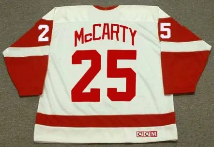 DARREN McCARTY Detroit Red Wings 2002 Home CCM Throwback Hockey Jersey 