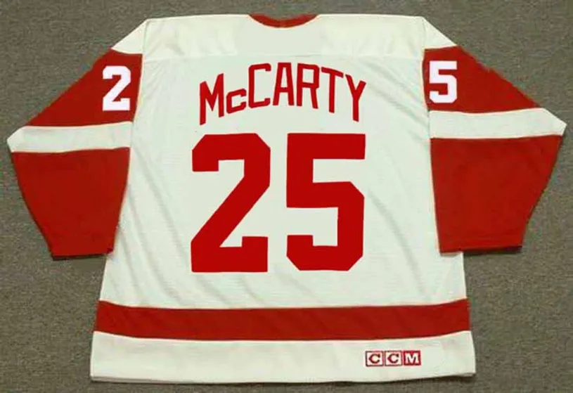 DARREN McCARTY Detroit Red Wings 2002 Home CCM Throwback Hockey Jersey 