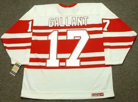 GERARD GALLANT Detroit Red Wings 1992 CCM Vintage Throwback Jersey 