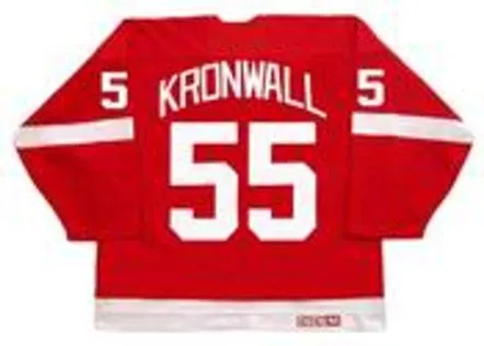 NIKLAS KRONWALL Detroit Red Wings 2006 CCM Vintage NHL Hockey Jersey 