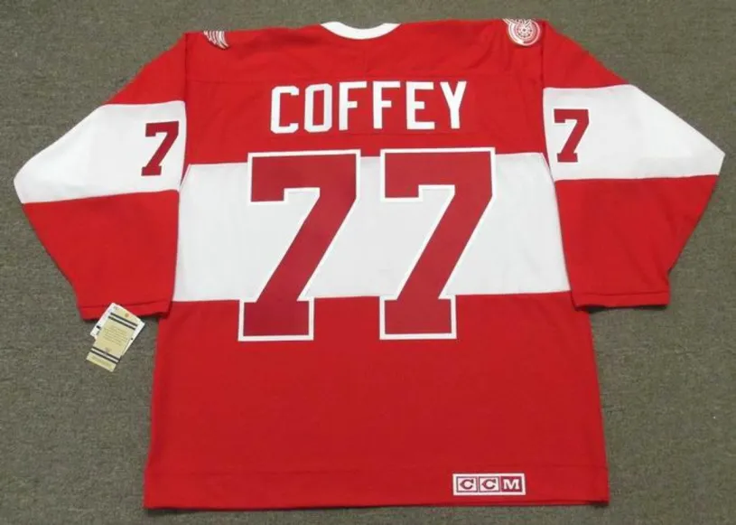 PAUL COFFEY Detroit Red Wings CCM 2014 “Winter Classic” Alumni Hockey Jersey 