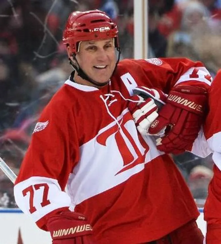 PAUL COFFEY Detroit Red Wings CCM 2014 “Winter Classic” Alumni Hockey Jersey 