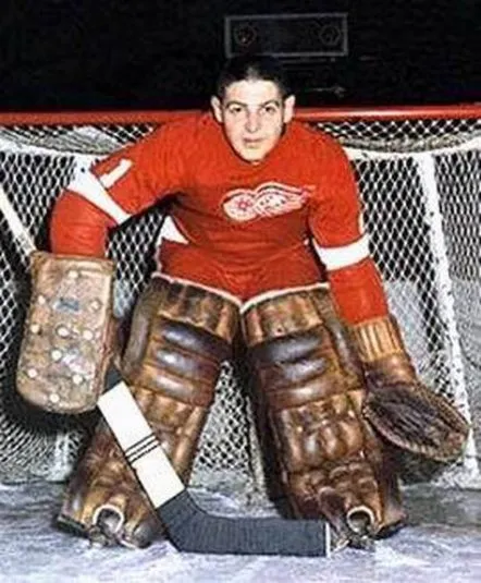 TERRY SAWCHUK Detroit Red Wings 1960’s Home CCM Throwback NHL Hockey Jersey 