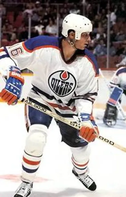 KELLY BUCHBERGER Edmonton Oilers 1990 CCM Vintage Throwback Home NHL Jersey 