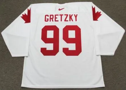 WAYNE GRETZKY 1987 Team Canada Nike Vintage Throwback Hockey Jersey 