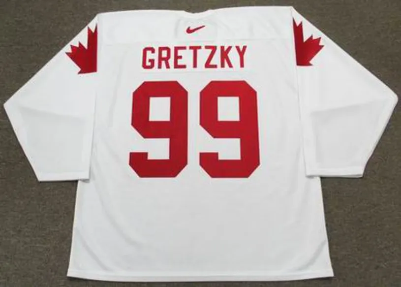 WAYNE GRETZKY 1987 Team Canada Nike Vintage Throwback Hockey Jersey 