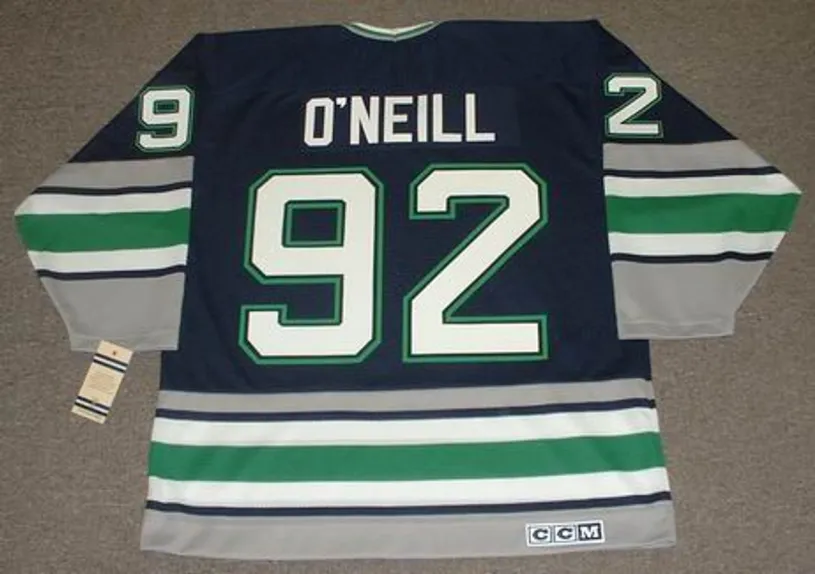 JEFF O’NEILL Hartford Whalers 1995 CCM Vintage Throwback NHL Jersey 