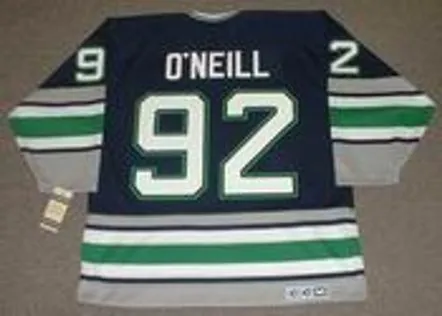 JEFF O’NEILL Hartford Whalers 1995 CCM Vintage Throwback NHL Jersey 
