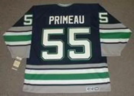 KEITH PRIMEAU Hartford Whalers 1996 Away CCM Vintage Throwback NHL Jersey 