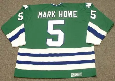 MARK HOWE Hartford Whalers 1979 CCM Vintage Throwback NHL Hockey Jersey 