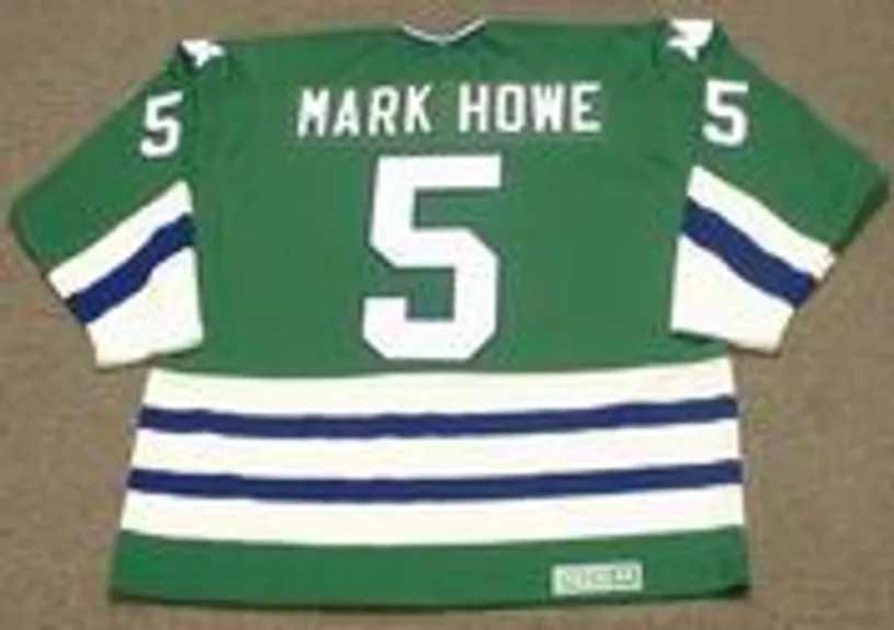 MARK HOWE Hartford Whalers 1979 CCM Vintage Throwback NHL Hockey Jersey 