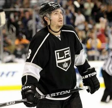 DREW DOUGHTY Los Angeles Kings 2014 REEBOK Throwback NHL Hockey Jersey 