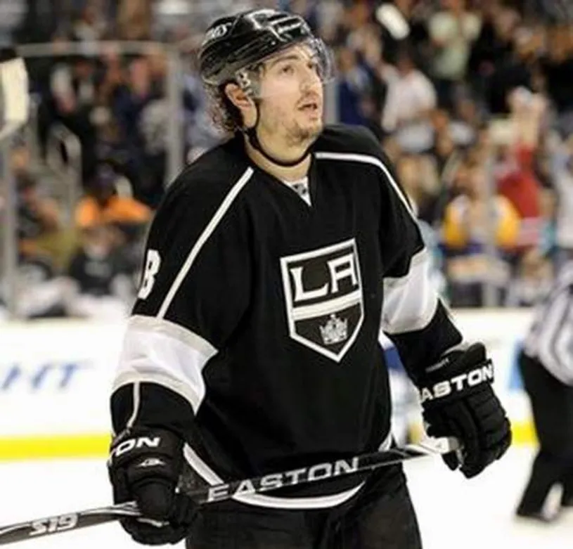 DREW DOUGHTY Los Angeles Kings 2014 REEBOK Throwback NHL Hockey Jersey 