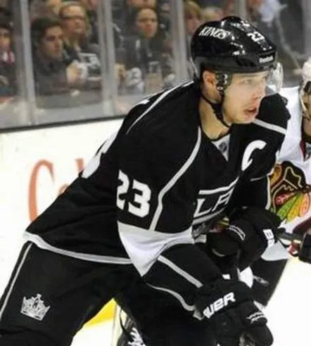 DUSTIN BROWN Los Angeles Kings 2014 REEBOK Throwback NHL Hockey Jersey 