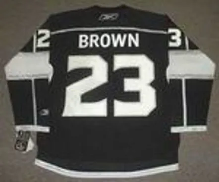 DUSTIN BROWN Los Angeles Kings 2014 REEBOK Throwback NHL Hockey Jersey 