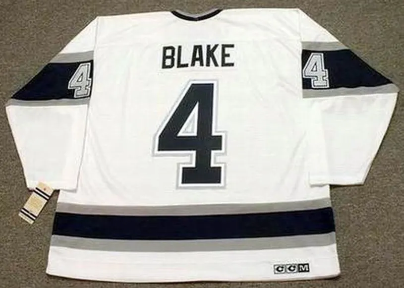 ROB BLAKE Los Angeles Kings 1993 Home CCM Throwback NHL Hockey Jersey 