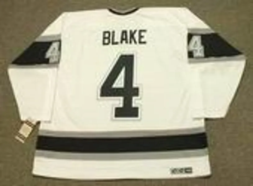 ROB BLAKE Los Angeles Kings 1993 Home CCM Throwback NHL Hockey Jersey 