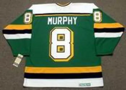 LARRY MURPHY Minnesota North Stars 1989 CCM Vintage Throwback NHL Jersey 