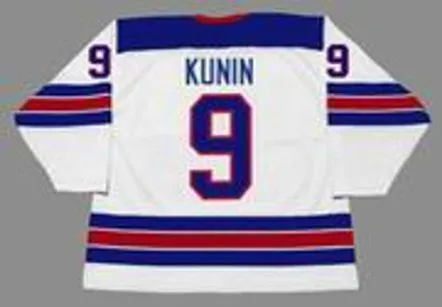 LUKE KUNIN 2016 USA Nike Throwback Hockey Jersey 