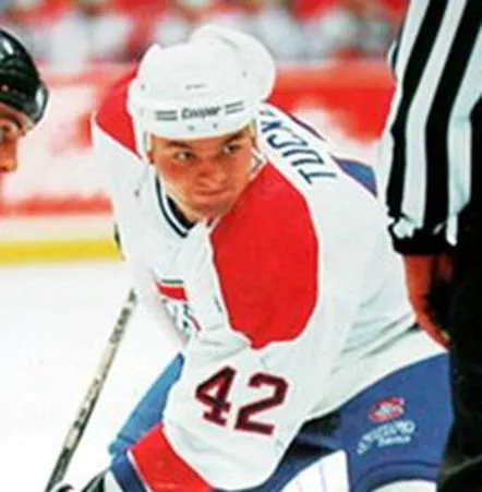 DARCY TUCKER Montreal Canadiens 1996 CCM Throwback Home NHL Jersey 