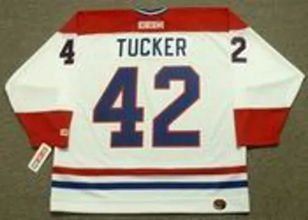 DARCY TUCKER Montreal Canadiens 1996 CCM Throwback Home NHL Jersey 