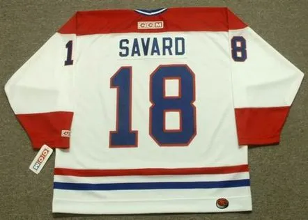 DENIS SAVARD Montreal Canadiens 1993 Home CCM Throwback NHL Hockey Jersey 
