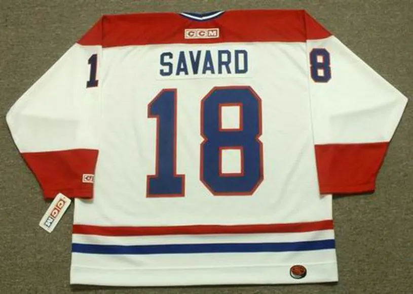 DENIS SAVARD Montreal Canadiens 1993 Home CCM Throwback NHL Hockey Jersey 