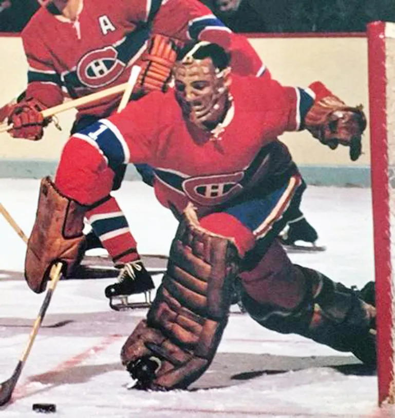 JACQUES PLANTE Montreal Canadiens 1959 Home CCM Throwback NHL Hockey Jersey 