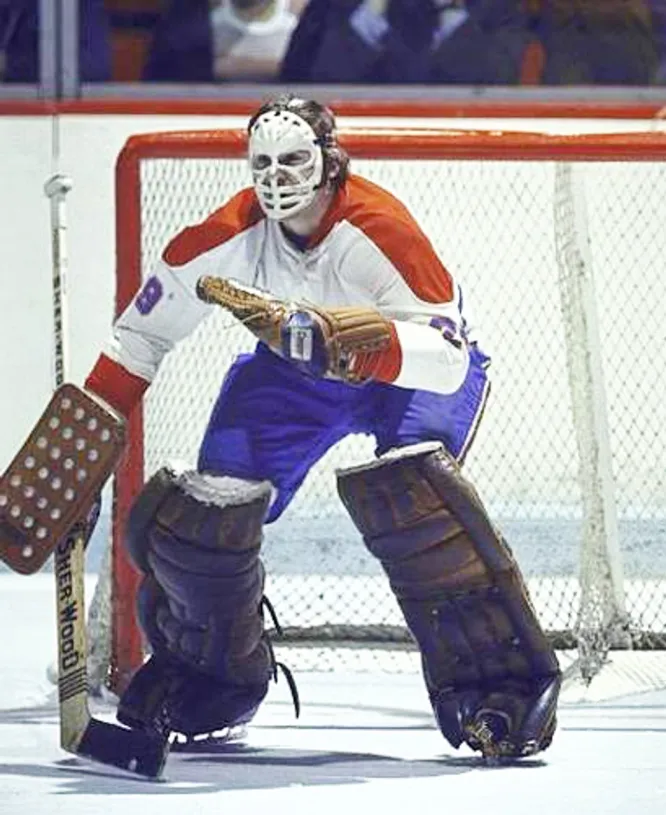 KEN DRYDEN Montreal Canadiens 1971 CCM Throwback NHL Hockey Jersey 