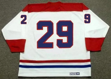 KEN DRYDEN Montreal Canadiens 1971 CCM Throwback NHL Hockey Jersey 