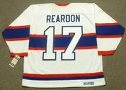 KEN REARDON Montreal Canadiens 1946 CCM Vintage Throwback NHL Jersey 