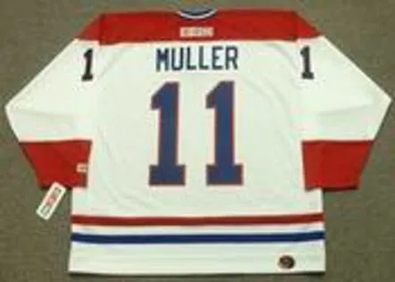 KIRK MULLER Montreal Canadiens 1994 Home CCM Throwback NHL Hockey Jersey 