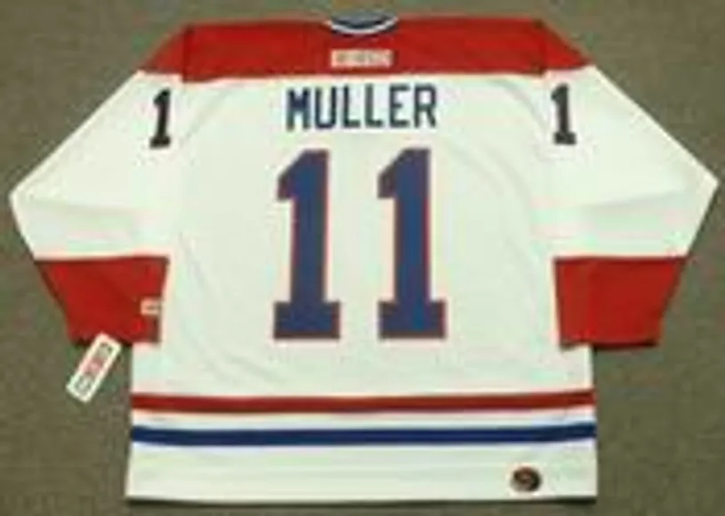KIRK MULLER Montreal Canadiens 1994 Home CCM Throwback NHL Hockey Jersey 