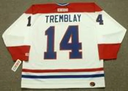MARIO TREMBLAY Montreal Canadiens 1978 CCM Throwback Home NHL Jersey 