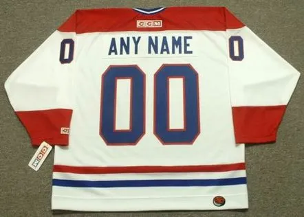MONTREAL CANADIENS 1980’s CCM Throwback Home Jersey Customized “Any Name & Number(s)” 