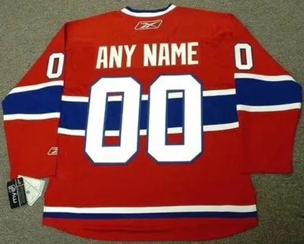 MONTREAL CANADIENS 2012 Reebok Home Jersey Customized “Any Name & Number(s)” 