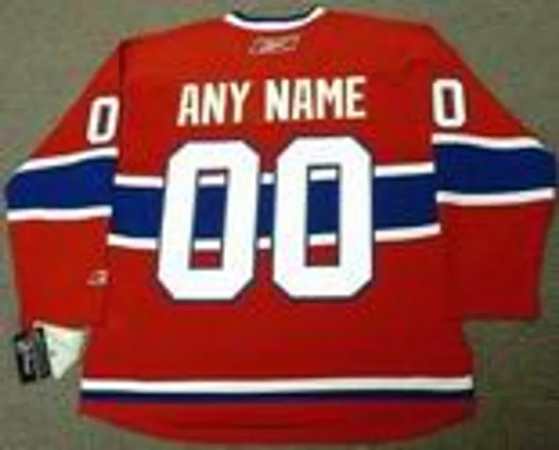 MONTREAL CANADIENS 2012 Reebok Home Jersey Customized “Any Name & Number(s)” 