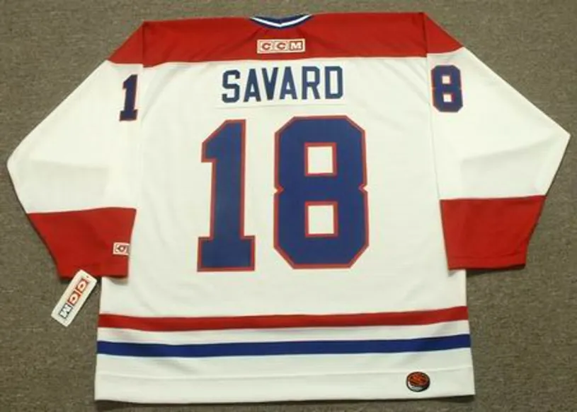SERGE SAVARD Montreal Canadiens 1979 CCM Throwback Home NHL Jersey 