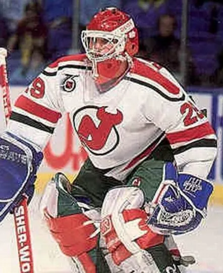 MARTIN BRODEUR New Jersey Devils 1992 CCM Vintage Throwback “Rookie” Home Jersey 