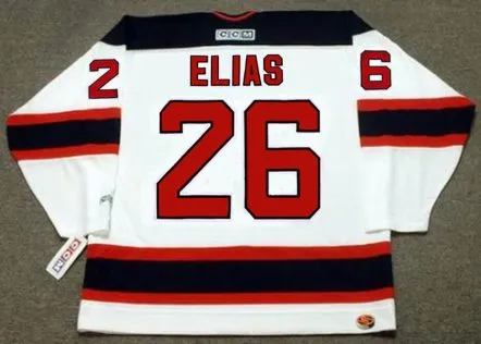 PATRIK ELIAS New Jersey Devils 2006 Away CCM NHL Vintage Throwback Jersey 