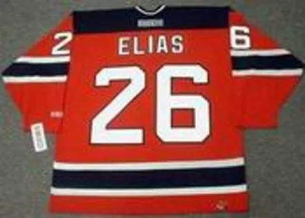 PATRIK ELIAS New Jersey Devils 2006 Home CCM NHL Vintage Throwback Jersey 