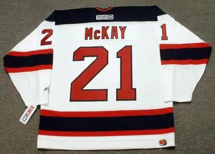 RANDY McKAY New Jersey Devils 1998 CCM Throwback Home NHL Hockey Jersey 